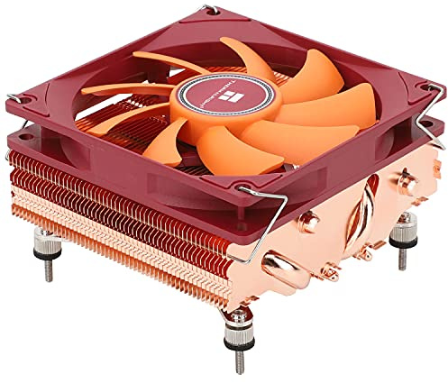 Thermalright AXP90-X47 Full Low Profile CPU-Kühler, 47 mm Höhe, leiser PWM-Lüfter, 4 Heatpipes, kompatibel mit AMD AM4 AM5/Intel LGA 1700/1150/1151/1155/1156/1200 (reines Kupfer)