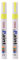 Worparsen Lot de 2 marqueurs de peinture pour pneus de voiture, moto, pneu - Jaune
