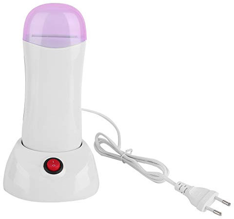 Wachswärmer Wachs Haarentfernung, Wachswärmer Gerät Roll on Warmwachsgerät Elektrisches Waxing Maschine, für Mann und Frau Enthaaren von Achselhöhle Beinen Haarentfernung 100g