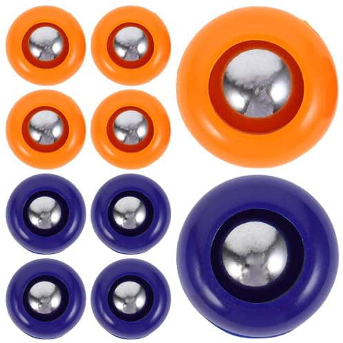 Homoyoyo 20 Pezzi Birilli per Tavolo da Shuffleboard in Pp Accessori per Mini Shuffleboard da Tavolo Pietre da Curling Indoor e Outdoor