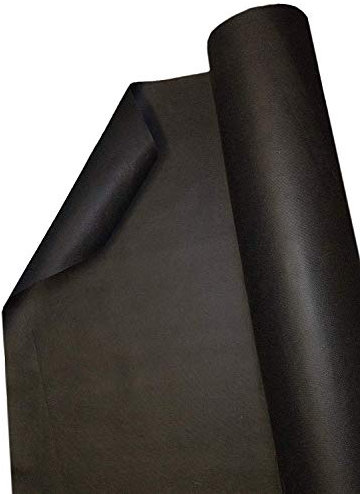 50m x 1m Vello per Erbacce Stabile ai Raggi UV con 2 superfici Vello da Giardino Vello per pacciamatura PES/PP