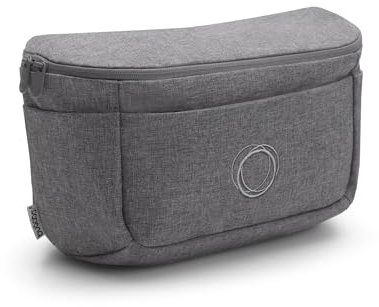 Bugaboo Kinderwagen Organizer-Tasche mit leicht zugänglichen Fächern. Praktisches Accessoire für alle Baby-Essentials in Grey Melange