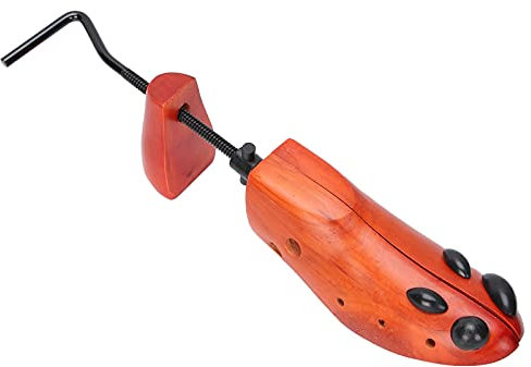 YUYTE Civière de Chaussure, Civière de Chaussure en Bois, Support de Chaussure élargi, Chaussures Grandes et étroites, Chaussures en Cuir étanches à L'humidité, Shaper de Botte, Extenseur, Support(L)