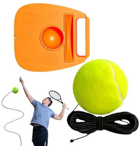 Allenatore di Palla di Tennis, Palla di Allenatore di Tennis | all'esercizio per la Pratica del Tennis,Palla leggera per allenatore di Tennis con Palla a Corde Attrezzature