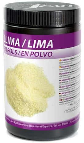 SOSA Lima liofilizada en polvo - Colorante y potenciador de sabor - Bote 600grs - Uso alimentario