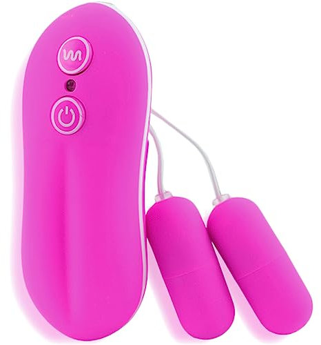 2 Vibro Ei 20 Vibrationsmodi Vibration für Frauen mit 4cm Länge und ⌀2cm Vibrator klein bullet Mini vibration für frauen leise Bullet-vibratoren & vibrationseier Vibrator egg Vibratoren FOPS M14-2