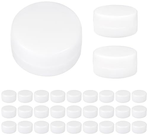 Lot de 30 couineurs ronds et plats pour jouets d'intérieur, hochets ronds et plats, boîte à hochet, boîte à hochet, insert de rechange pour réparation de jouets de chien et chat (18 mm)