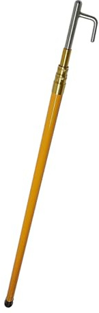 WHRAOY Extension Pole Hook Heads-4/5/6/8M, Extra Long - Telescopic Boat Hook Pole, Stainless Steel Hook + Load 250 Kg/ 550 Lb, for Boat Docking,4M/13ft