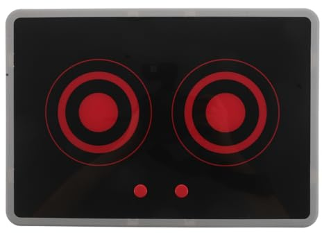 FRCOLOR Cuisinière À Induction Jouet avec Sons Et Lumières Appareil De Cuisine Réaliste pour Enfants Jeu De Cuisine De Simulation Portable Accessoire pour De Jeu Intérieur Et Extérieur