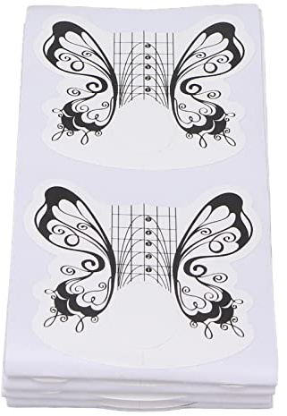 Generic Autocollant de Guide de Forme d'ongle, Autocollants de Guide d'outil 'art 'ongle en Forme de Fer à Cheval pour les en Acrylique