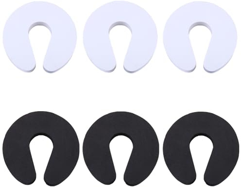FTRFR 6 Stück Klemmschutz für Türen Fingertürstopper Fingerklemmschutz Extrabreite Schutklemmschutz türzabdeckung für Haustiere Türschutz Zimmertüren Extra Dick und Weich Dämpfender Türstopper Tür
