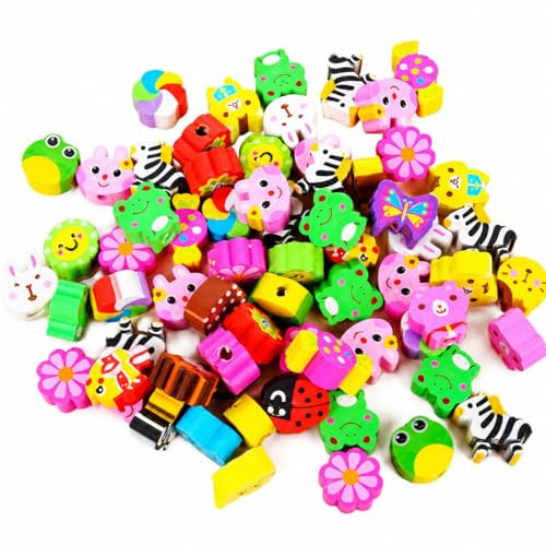 KYLOS 30 Pezzi Gomme Da Cancellare Animali Per Bambini, Gomme Divertenti Per Bomboniere, Colori Misti, Taglia Standard, Stili Casuali A Sorpresa
