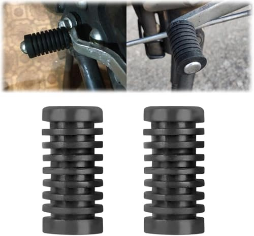 2 Pcs Black Motorcycle Gear Shift Shifter Lever Pedal Rubber Cover,Motorbike Shift Pad Shoe Boot Cover Protective Gear,Motorcycle Shifter Shoe Protector for Shifter Cover Automotive Body Parts