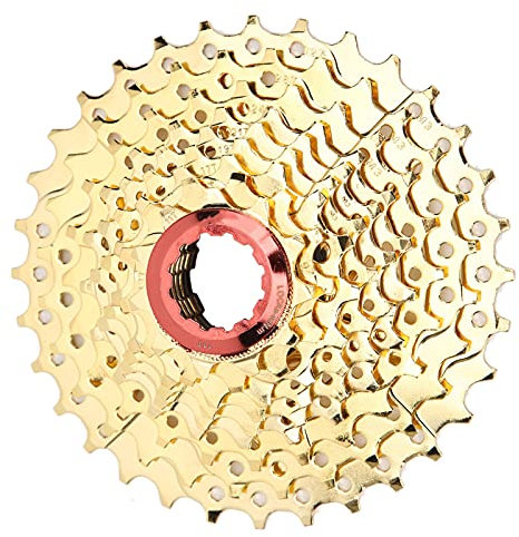Keenso Freilaufrad für Fahrrad-Kassette, Mountainbike, 9 Gänge, 11 – 32 T, Ersatz-Kassette für Fahrrad-Kassette, für Mountainbike/Straßenfahrräder