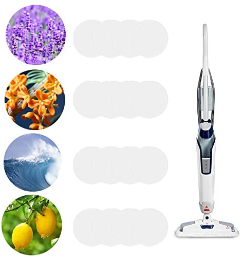 16 Pack Steam Mop Scent Discs Compatible with Bissell Powerfresh and Symphony Series, Fits Model 1940, 1806, 1132