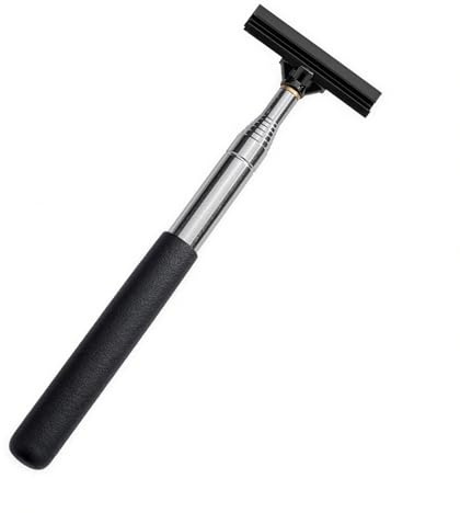 Car Window Squeegee,Retractable Wing Mirror Wiper,Portable Car Mirror Wiper,Universal Cars Rearview Mirrors Wipers,Windscreen Squeegee,for All Vehicles Mirrors,Windowshields,for Rainy Foggy Weather