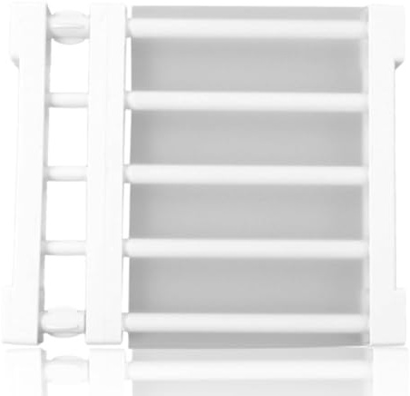 HERCHR Scaffale di Tensione Espandibile, Organizer per Mensole Regolabile, Divisorio per Armadio Senza Chiodi, per Armadio Guardaroba (30-40 cm)