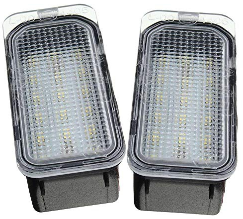 Kennzeichenbeleuchtung, Nummernschildbeleuchtung Number-Kennzeichen Licht for Ford Focus Mk II Fiesta Mk VII Mondeo MK IV Kuga S-Max 2008-2019 Blinker Lampen