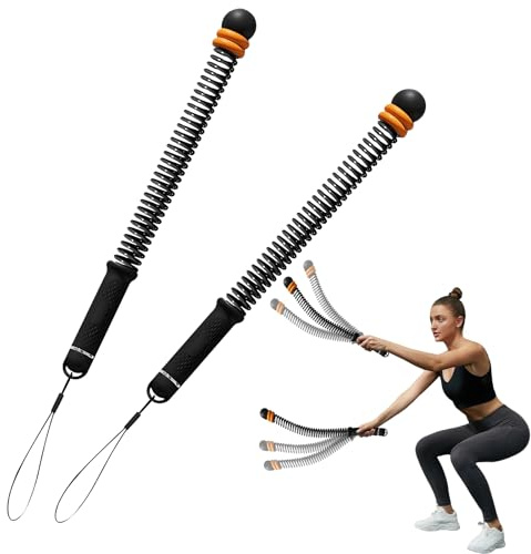 Corde de combat sans corde améliorée avec sac de transport – Équipement de gym réglable et silencieux pour le renforcement musculaire et la musculation, corde d'entraînement portable sans fil pour