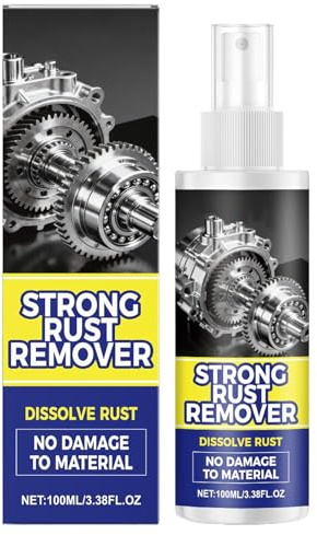 Antirouille pour voiture 100 ml Nettoyant pour conversion de taches de rouille Effet exclusif de protection de métallique pour roue Traitement antirouille à action rapide Construction sûre et