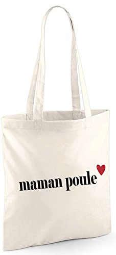 Edward Sinclair SAC EN TOILE MAMAN POULE couleur beige