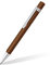 STAEDTLER TRX 440TRX7B-9ST Kugelschreiber (ergonomische Dreikantform, matte, samtweiche Aluminium-Oberfläche, Metallclip, Standard Großraummine, Strichstärke: B, Schreibfarbe: schwarz) braun