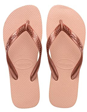 Havaianas - Top Tiras, Chanclas Cómodas, Duraderas y Ligeras, con Suela Antideslizante, Mujer