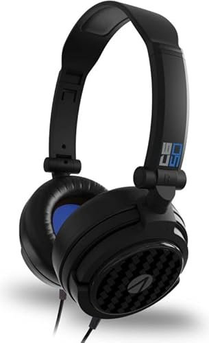 STEALTH C6-50 Stereo Gaming Headset - Blue, Multi-Platform Compatible with XBox One, Series S/X, PS4/5, Switch, PC, Mobile and Tablet, Foldable with Powerful 40mm Speakers, 3.5mm Jack