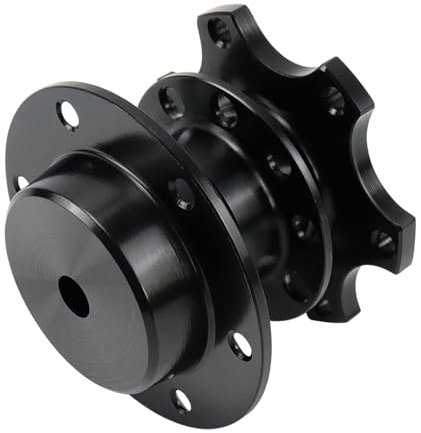 Acclcors Lenkrad Schnellspanner, Universal 6-Loch Snap off Boss Kit für Race/Rally/Motorsport Horn-Taste nicht unterstützt