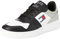 Tommy Jeans Herren Cupsole Sneaker Schuhe, Mehrfarbig (Faded Willow/Black), 44