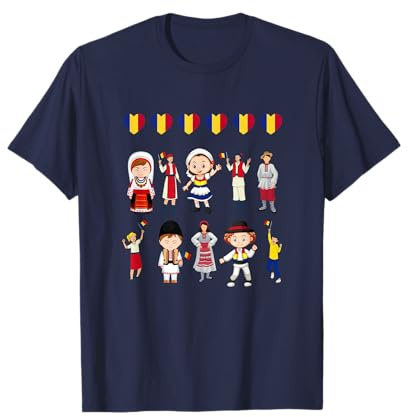 Traditional Romanian Family For Men and Woman T-Shirt