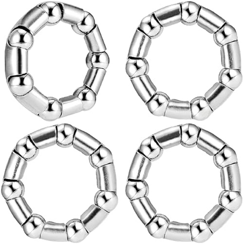VANSIHO 4pcs Crank Bearing 5/16“ Ball Size x 7 Balls - Precision Engineered for BMX, Beach Cruiser, and Stretch Bicycles (B-020A)