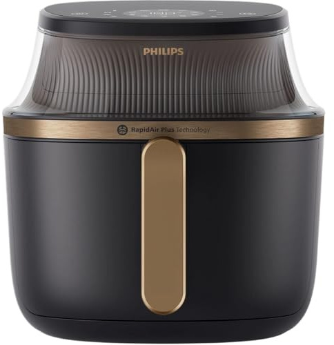 Friggitrice Philips NA342 00 3000 SERIES Airfryer Black e Bronze