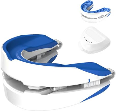 WAVATA Anti Schnarch Schiene, Schnarchstopper Schnarchschiene gegen Schnarchen und Knirschen, Aufbissschiene gegen Bruxismus, Knirschschiene für nachts, Anti-Snoring Mouth Guard, Unisex