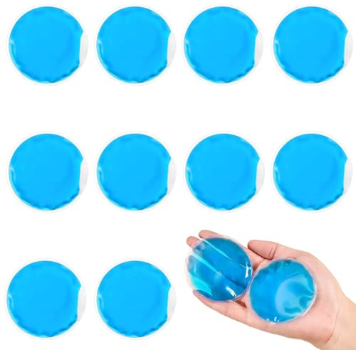 10 Stück Augen Kühlpads,Kalt-Warm Kompresse,Kühlpads Zum Knicken - 7CM