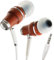 Symphonized NRG X Earphones Wired with Mic -Wood Earbuds with Microphone, Stereo In Ear Headphones for Computer, Android, PC & Laptop, Noise Isolating Ear Buds 3.5 mm Jack, Ear Phones Corded (White)