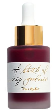 Tom’s Studio Calligraphy Ink | (30ml, English Red Rose) | Water Resistant Ink for Dip Pens & Brushes, with Pipette | Best for Flourishes, Artwork and Illustrations | Acid Free, Non Toxic and Vegan |