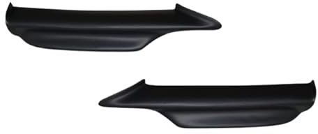 Pour BMW E90 E91 Pack M Spoiler Lame Rajout Pare-Choc Avant Noir Mat 2005-2008