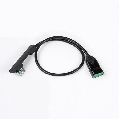 FANTON 92001 Prolunga lineare CLOCK 0,5 m. spina italiana SALVASPAZIO ultrapiatta 2P+T 10A - presa italiana 2P+T 10A - NERA