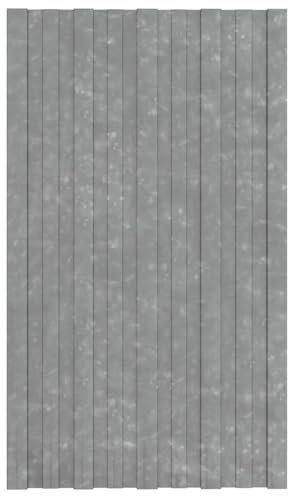 ARKEM Roof Panels 36 pcs Galvanised Steel Silver 80x45 cm,Roof Sheets Corrugated Garage Shed Side Panels Metal Roofing Covers Carport Greenhouse