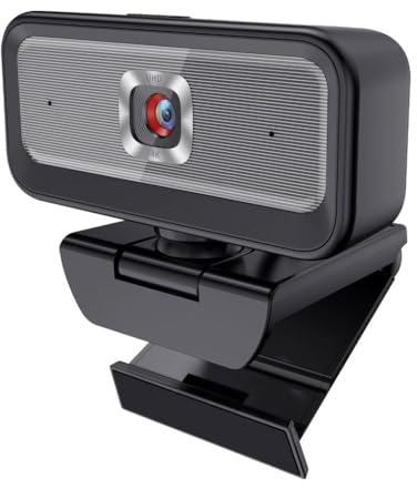 2K 4K-webbkameror För Datorer 30 FPS Ultra HD-webbkamera För Livestreaming, Autofokus, 12 Megapixel, USB-webbkamera Med Integritetsskydd För Konferenser Och Videospel(4K)