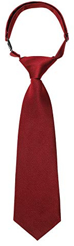 Kajeer Corbatas para niños y niñas Corbata pre-atada - Corbatas escolares ajustables Corbata formal de satén de color liso para niños Niños Niñas Boda Uniforme escolar