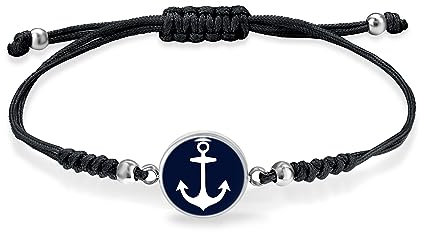 Anker Armband Damen Stoff Blau Maritim Schmuck Passend Zu Matrosenmütze Und Matrosen Kostüm Fasching Mit Marine Haarschmuck
