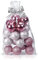 com-four® 20x Weihnachtskugeln, Christbaumkugeln bruchsicher aus Kunststoff für Weihnachten, Baumschmuck für den Christbaum mit Anhänger, Ø 6 cm