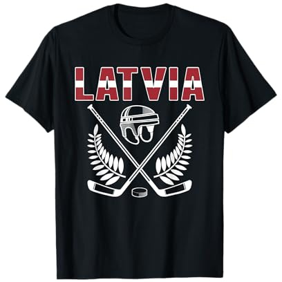 Latvia Ice Hockey Fans Jersey - Support Latvian Hockey Team T-Shirt