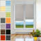 Plisart Premium Plissee Klemmfix Ohne Bohren, Grau 90x110cm, Sonnenschutz, Lichtdurchlässig, Easyfix Rollo Plissees für Fenster, Faltrollo, Jalousie zum Klemmen, Plisseerollo