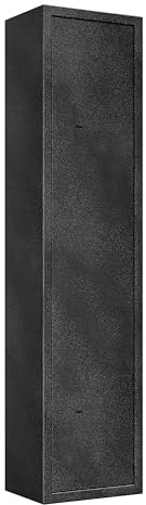 Sealey 5 Gun Cabinet with Ammo Safe, Dual Key Lock - SGS5AB, Black