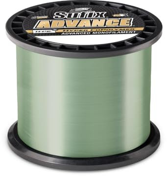 Sufix Unisex-Erwachsene 604-1020G Angelschnur, Low-Vis Green, One Size