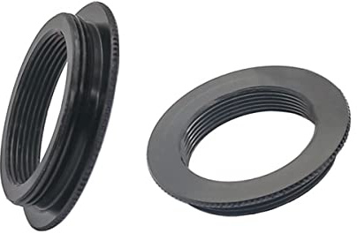 Accesorios para microscopios de laboratorio Anillo adaptador de lente de objetivo de microscopio montaje en C a RMS M42 a RMS rosca hembra 20,2mm a rosca macho 15,2mm M25 a adaptador RMS ( Color : AC-