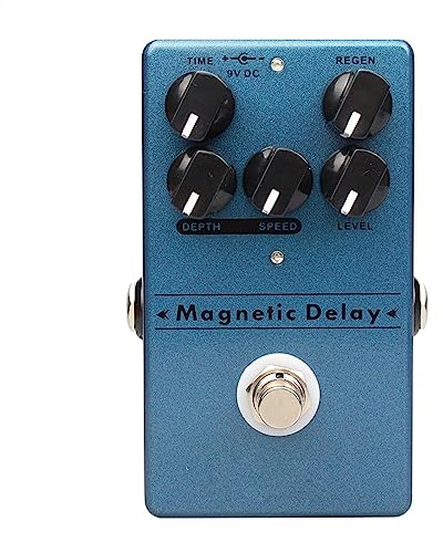 Pedale Delay Magnetico Effetto Delay Modulato Pedale Effetto Chitarra True Bypass Effetti per chitarra professionali
